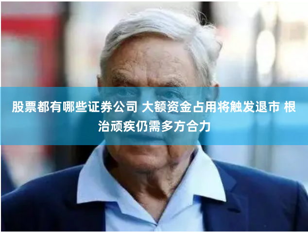 股票都有哪些证券公司 大额资金占用将触发退市 根治顽疾仍需多方合力